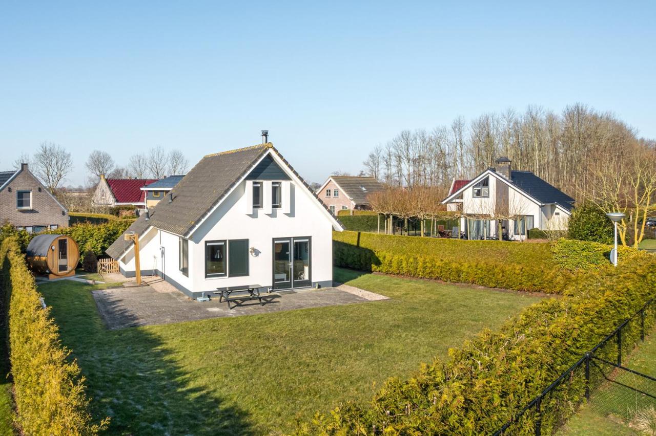 הוילה Tzummarum The Frisian Beach House Met Scandinavische Barrel Sauna מראה חיצוני תמונה