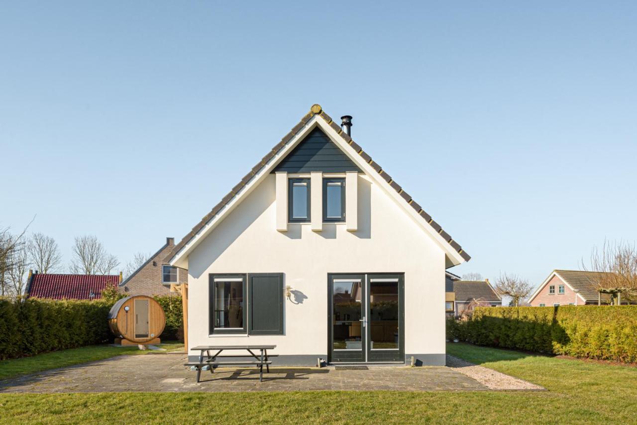 הוילה Tzummarum The Frisian Beach House Met Scandinavische Barrel Sauna מראה חיצוני תמונה