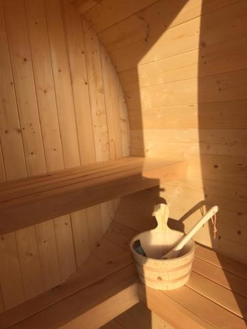 הוילה Tzummarum The Frisian Beach House Met Scandinavische Barrel Sauna מראה חיצוני תמונה